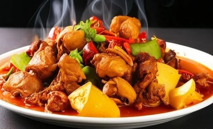 新疆大盘鸡配方及制作技术