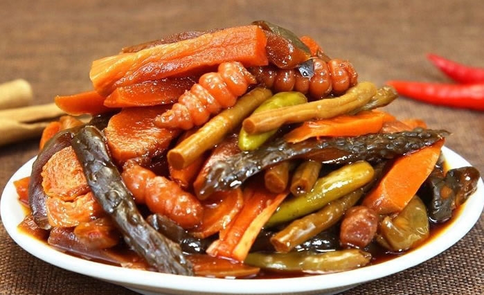 酱腌菜的配方及工艺流程