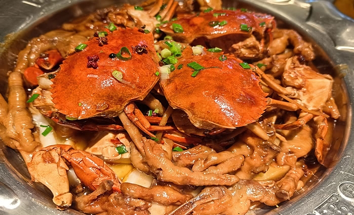 肉蟹煲配方及制作技术