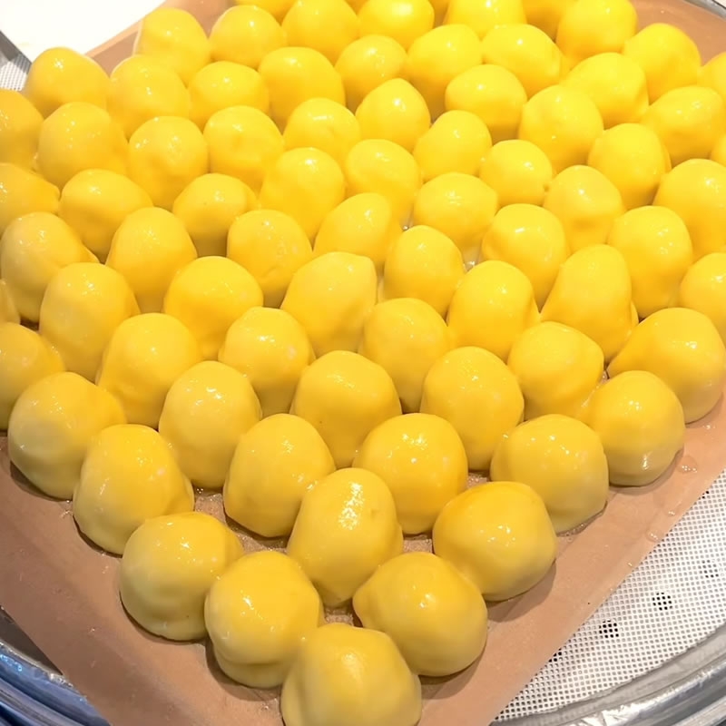 粘豆包配方及烹饪工艺制作流程