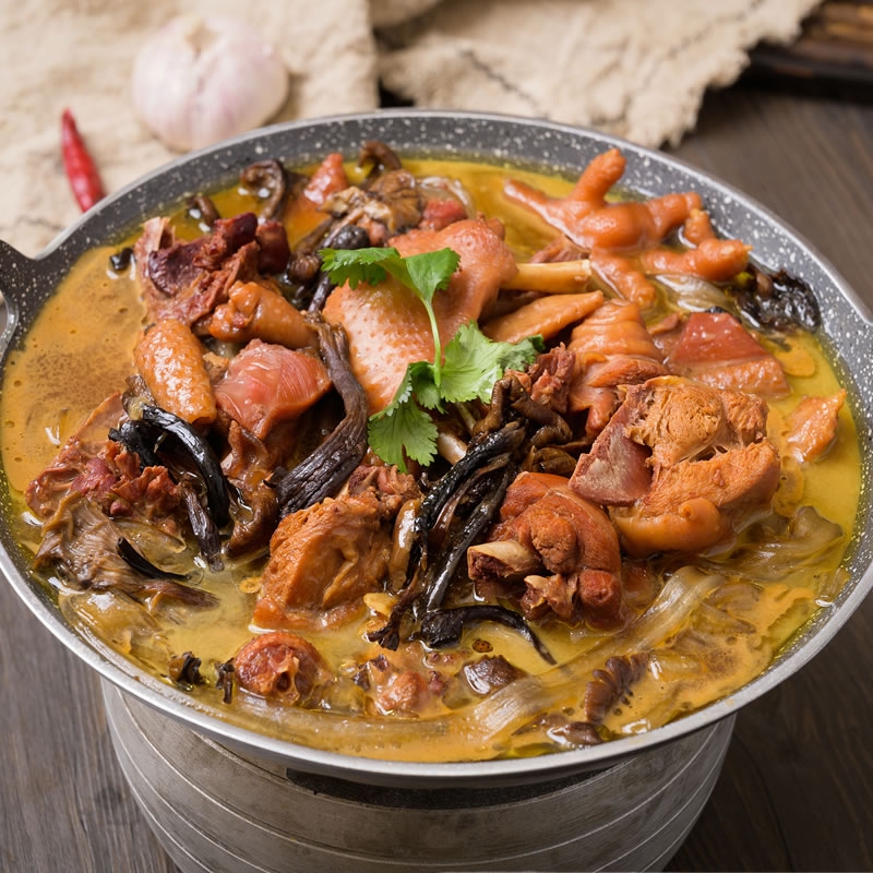 ‌小鸡炖蘑菇配方及烹饪工艺制作流程